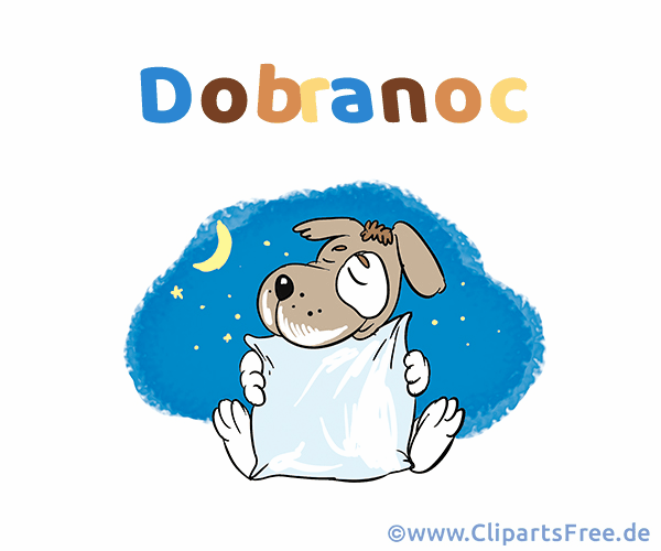 Gif Gute Nacht auf Polnisch