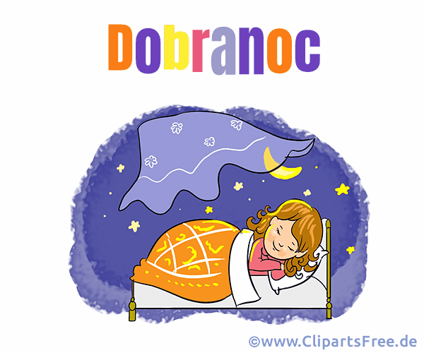 Gute Nacht auf Polnisch Gif, Bild, Animation