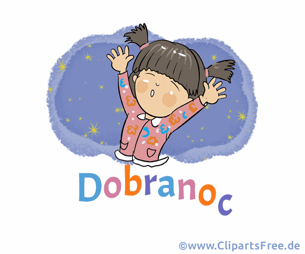 Gute Nacht Grüße auf Polnisch animierte Bilder