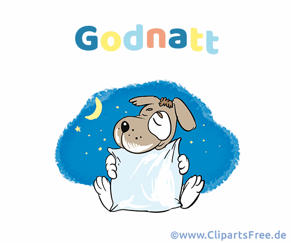 Gif Gute Nacht auf Schwedisch