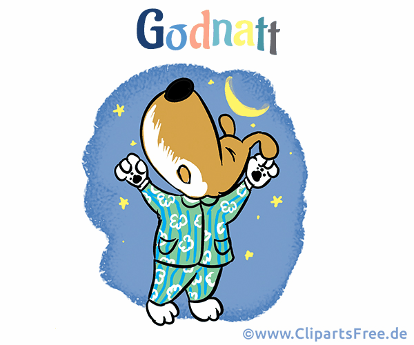 Wie sagt man Gute Nacht auf Schwedisch Bild