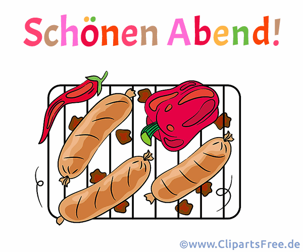 Grillen am Abend Gif-Bild