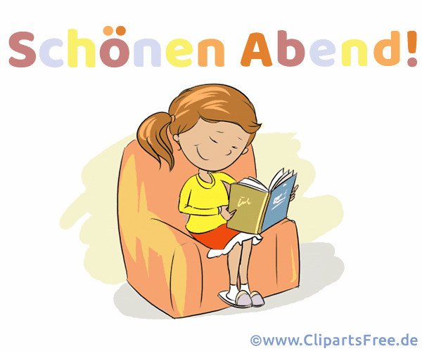 Schöner Abend mit einem Buch Gif-Bild