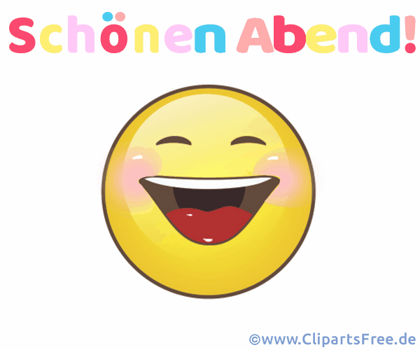Smilie Guten Abend