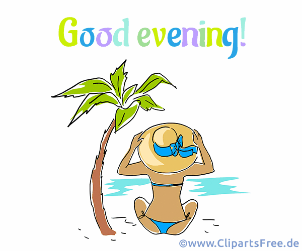 Wie sagt man Guten Abend auf Englisch?