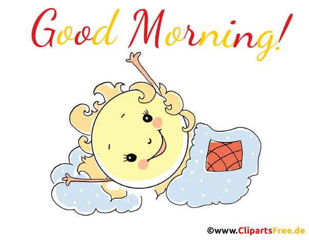 Animation Aufwachen der Sonne - animierte Gifs kostenlos