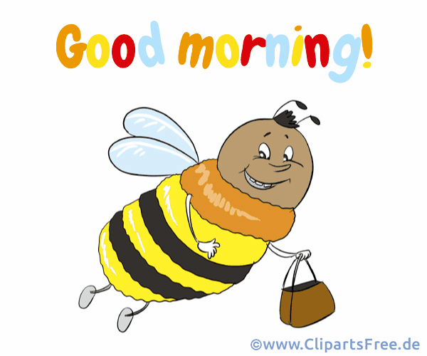 Digitale Grusskarte Guten Morgen in Englischer Sprache