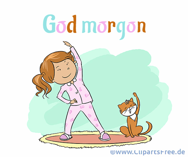 Sport in Vorschule - Guten Morgen auf Schwedisch Gif