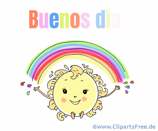 Gif Bild Guten Morgen auf Spanisch