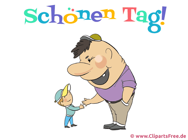 Einen schönen Tag Wunschkarte animiert