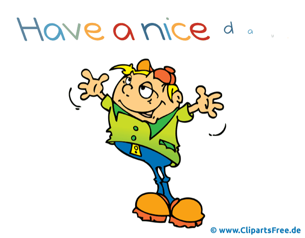 Animation im Gif-Format Einen schönen Tag