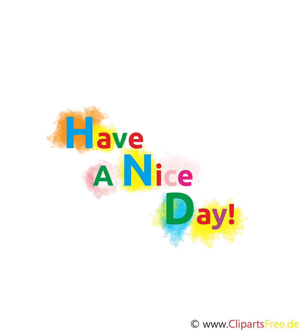 Animierter Text als Gif - Einen schönen Tag