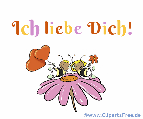 Schöne I Love You & Ich Liebe Dich Bilder