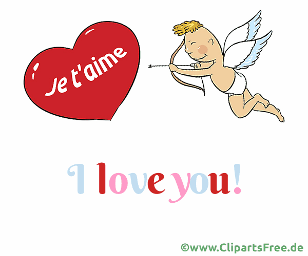 Liebeserklärung als animierte Karte