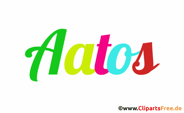 Aatos Vorname für Jungen animiertes Deko Bild