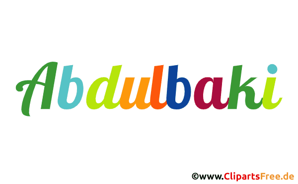 Abdulbaki Name für Baby - Vornamen für Jungs als Bilder