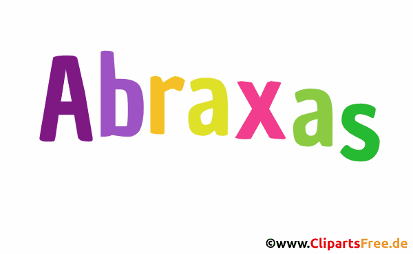 Abraxas Vorname für Jungen Deko Illustration mit Animation