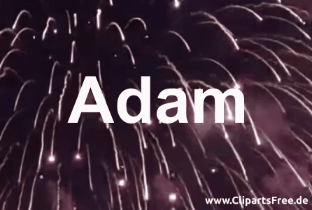 Adam Jungenname, Hebräisch, Bedeutung: der von roter Erde genommene Mensch