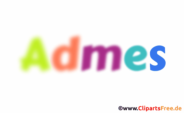 Admes Vorname für Jungen als animiertes Gif Bild