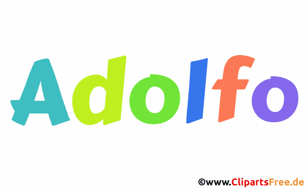 Adolfo Vorname für Jungen - Baby Vornamen als Bilder