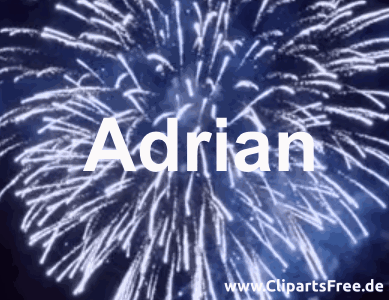 Adrian Jungenname Vorname, Lateinisch, Bedutung: hadrianus = Mann aus der Hafenstadt Adria