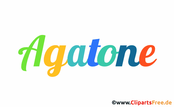 Agatone Vorname für Jungen als animiertes Gif Bild