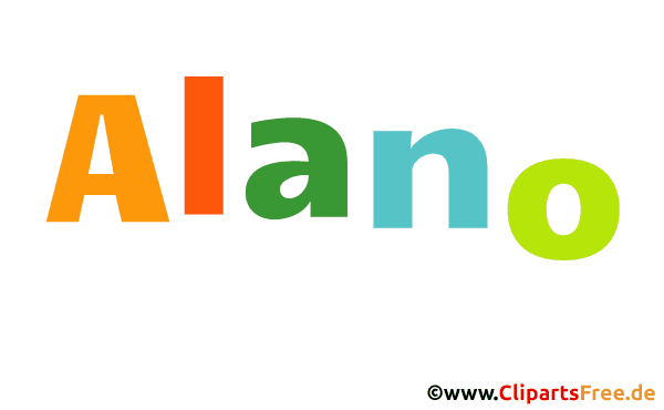 Alano Vorname für Jungen - Baby Vornamen als Bilder
