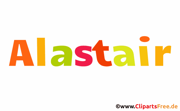 Alastair Vorname für Jungen - Liste mit Babynamen