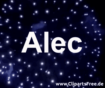 Alec Jungenname Vorname, Alec ist eine englische Kurzform von Alexander