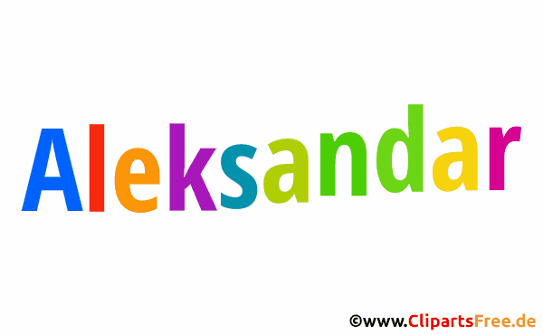 Aleksandar Name für Baby - Vornamen für Jungs als Bilder