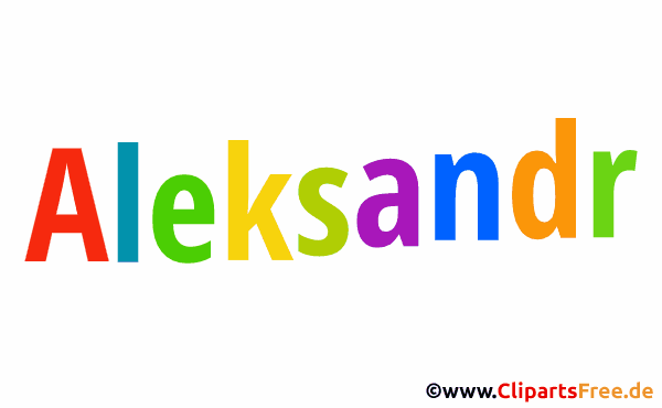 Aleksandr Vorname für Jungen - Baby Vornamen als Bilder