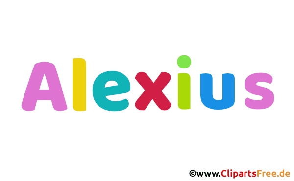 Alexius Vorname für Jungen - Baby Vornamen als Bilder
