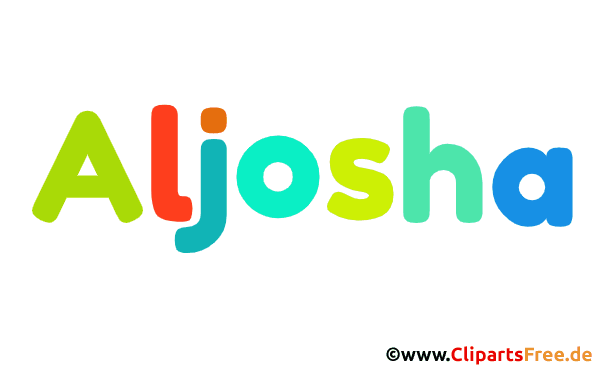 Aljosha Vorname für Jungen - Baby Vornamen als Bilder