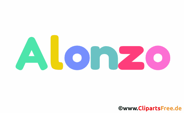 Alonzo Vorname für Jungen - Baby Vornamen als Bilder