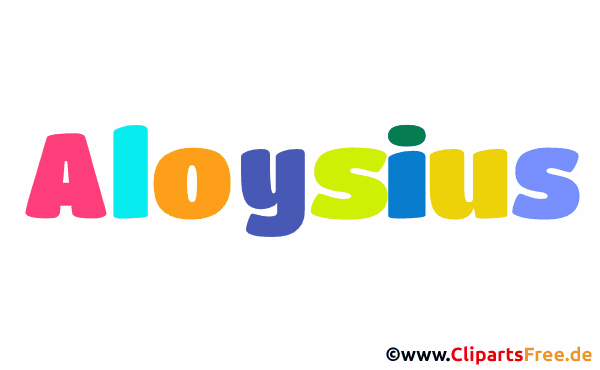 Aloysius Bild mit Namen - Kindernamen Gif Bilder