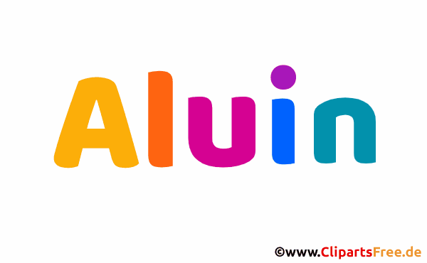 Aluin Bild mit Namen - Kindernamen Gif Bilder