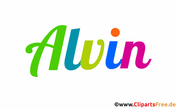 Alvin Bild mit Namen - Kindernamen Gif Bilder