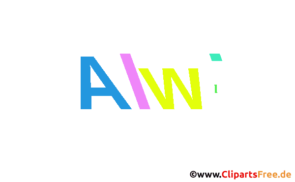 Alwin Vorname für Jungen animiertes Deko Bild