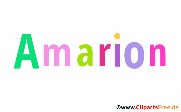 Amarion Vorname Bild - Exotische Vornamen für Jungen