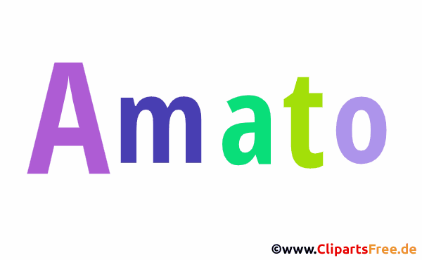 Amato Vorname für Jungen - Babyvornamen als animierte Bilder