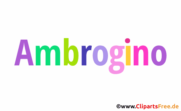 Ambrogino Vorname für Jungen - Baby Vornamen als Bilder