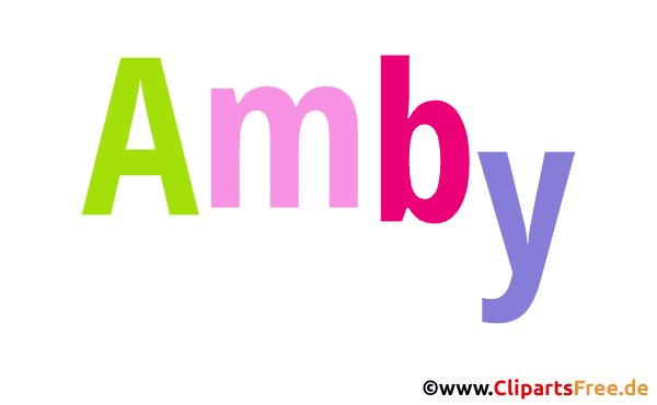 Amby Bild mit Namen - Kindernamen Gif Bilder