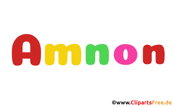Amnon Vorname Bild - Exotische Vornamen für Jungen