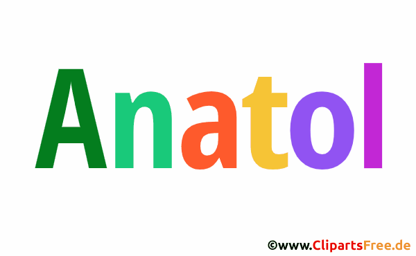 Anatol Vorname für Jungen - Baby Vornamen als Bilder