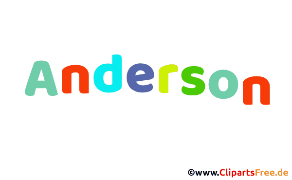 Anderson Vorname für Baby - Liste mit Vornamen für Jungs