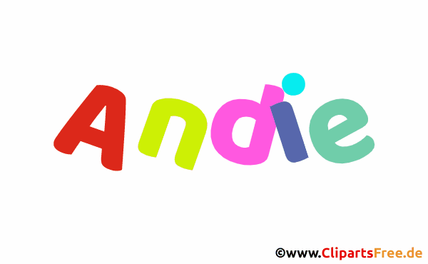 Andie Bild mit Namen - Kindernamen Gif Bilder