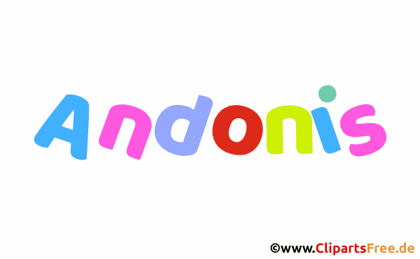 Andonis Vorname für Jungen - Baby Vornamen als Bilder