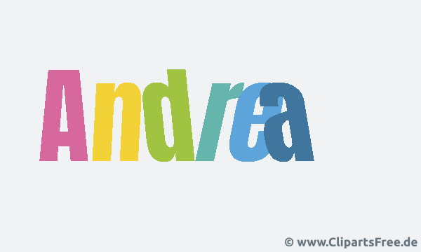 Andreas Vorname für Jungen Gif animiert