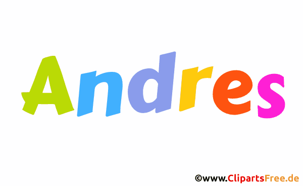 Andres Vorname Bild - Exotische Vornamen für Jungen