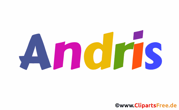 Andris Vorname für Jungen - Bilder mit Namen